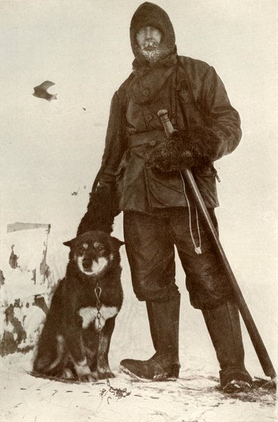 C. H. Meares og Osman, The Leader of the Dogs, 28. august 1911, 1913 av Herbert Ponting
