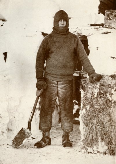 Kaptein LEG Oates ved stalldøren, 30. august 1911, 1913 av Herbert Ponting