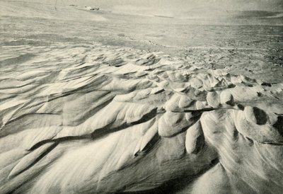 Sastrugi, 21. februar 1911, 1913 av Herbert Ponting