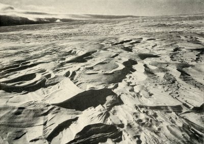 Sastrugi, 21. februar 1911, 1913 av Herbert Ponting