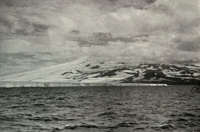 Barrieren og Mount Terror, c19101913, 1913 av Herbert Ponting