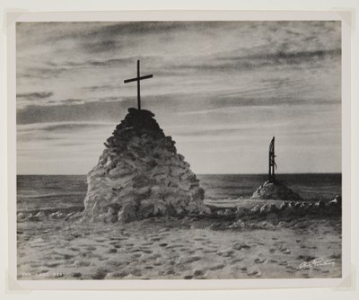 The Last Rest (bromidtrykk) av Herbert Ponting