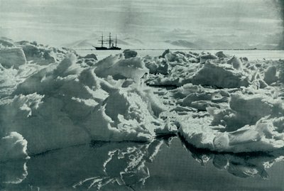 Terra Nova i McMurdo Sound, c19101913, 1913 av Herbert Ponting