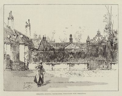 Emmanuel Hospital, Westminster, truet med riving av Herbert Railton