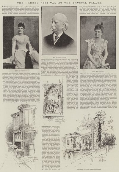 Handelfestivalen i Crystal Palace av Herbert Railton