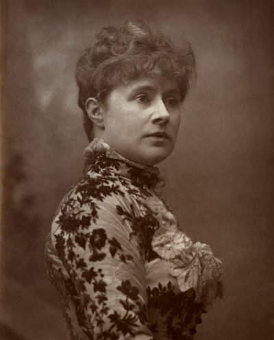Alice Lingard , britisk skuespiller og sanger, 1884 av Herbert Rose Barraud