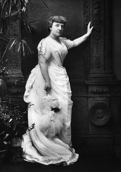 Frances Hodgson Burnett, 1888 av Herbert Rose Barraud