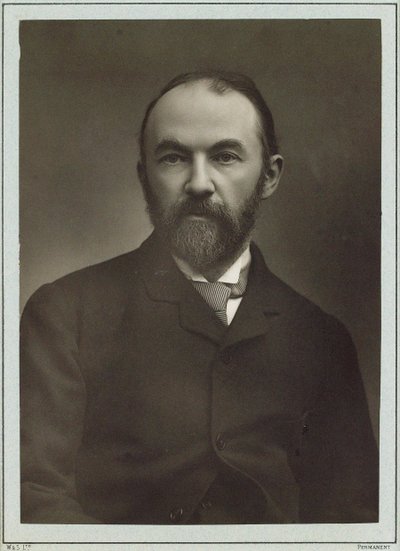 Portrett av forfatteren Thomas Hardy 1840-1928. av Herbert Rose Barraud