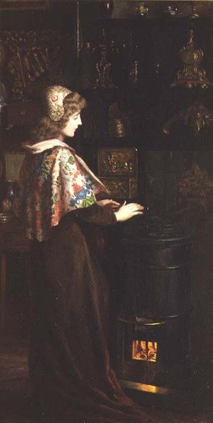 Ved Studio Stove av Herbert Sidney
