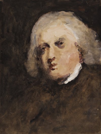 Dr Johnson, etter Reynolds (wc og gouache på papir) av Hercules Brabazon Brabazon