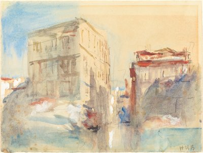 Palasser ved Canal Grande i Venezia av Hercules Brabazon Brabazon