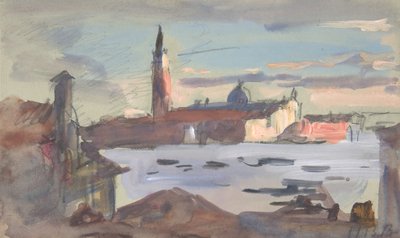 San Giorgio Maggiore, Venezia, 1840-1906. av Hercules Brabazon Brabazon