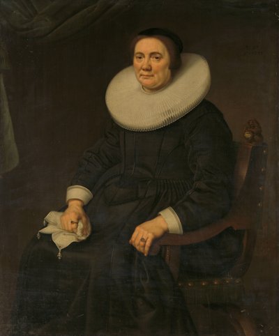 Portrett av en kvinne av Hercules Sanders