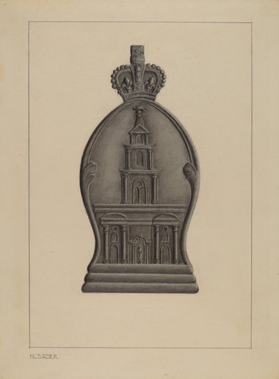 Brannmerke av Herman Bader
