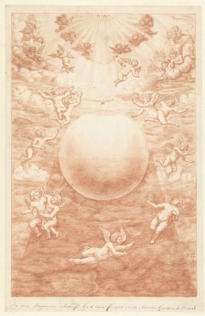Skapelsen av himmel og jord I begynnelsen skapte Gud himmelen og jorden (tittel på objekt) The Creation (serietittel) av Herman Coets
