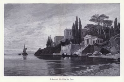 The Villa of Nero (gravering) av Herman David Salomon Corrodi