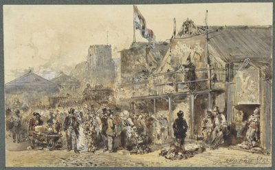 Messe i Leeuwarden, Oldenhove i det fjerne av Herman Frederik Carel ten Kate