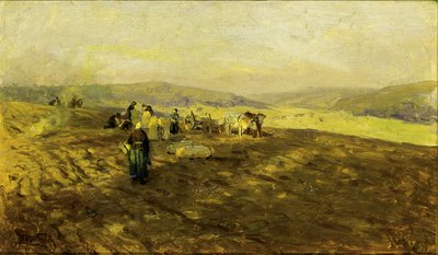 Potato Gleaners, n.d. av Herman Hartwich