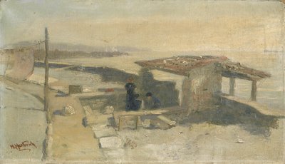 Skisse for Lombardia Bleachery, 1892. av Herman Hartwich