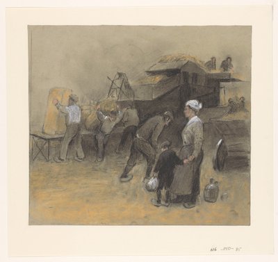 kornhøst av Herman Heijenbrock (possibly)