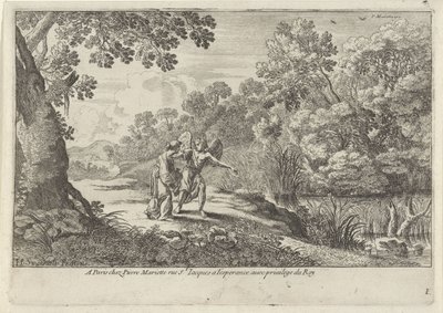 Hagar og engelen Det gamle testamente skildringer (serietittel) av Herman van Swanevelt