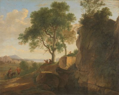 italiensk landskap av Herman van Swanevelt