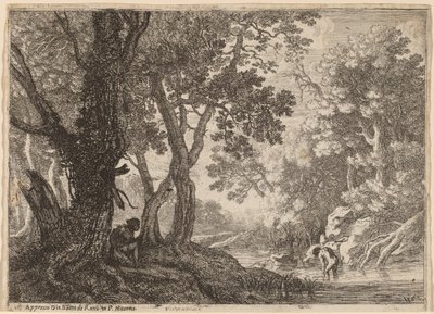 Salmacis og Hermafroditus av Herman van Swanevelt