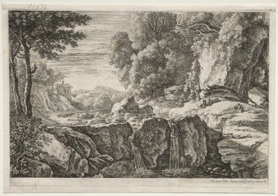Den lille fossen. av Herman van Swanevelt
