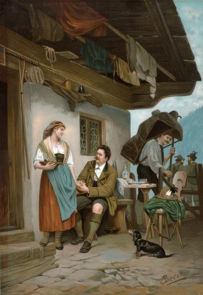 Sommergjester til Alm av Hermann Bever