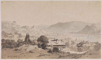Landskap fra Tyrol? av Hermann Carmiencke