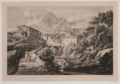 Kverndam ved Amalfi av Hermann Carmiencke
