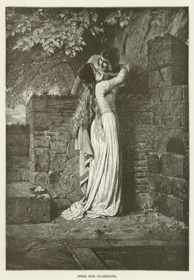 Immo og Hildegard av Hermann Kaulbach