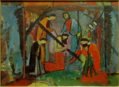 Å bære korset II av Hermann Stenner