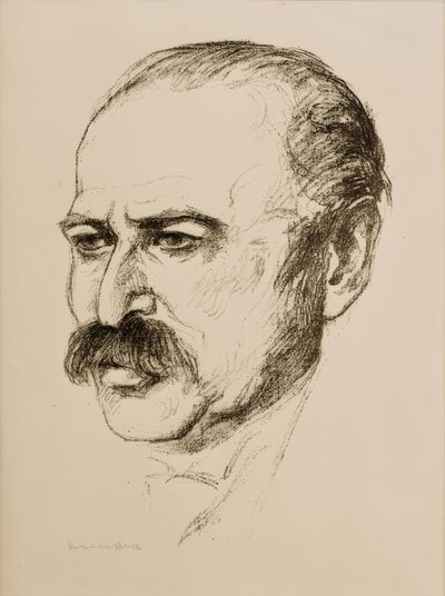 Portrett av Lesser Ury av Hermann Struck
