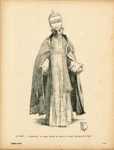 L'Plate au beurre, nummer 143, satirisk i B&W av Hermann Vogel