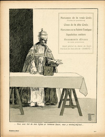 L'Plate au beurre, nummer 143, satirisk i B&W av Hermann Vogel
