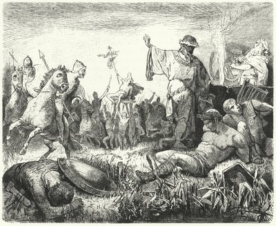 Parthians feirer en seier av Hermann Vogel