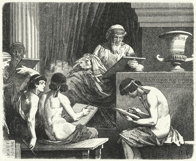 Solon, lovgiver i Athen av Hermann Vogel