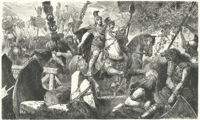 Romerne i Germania av Hermann Vogel