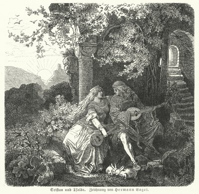 Tristan og Isolde av Hermann Vogel