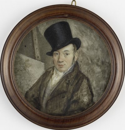 Selvportrett av Hermanus Fock