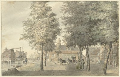 Plassen i landsbyen Zuilen av Hermanus Petrus Schouten