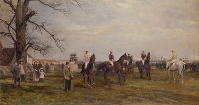 Et landsmøte, Catterick Bridge av Heywood Hardy