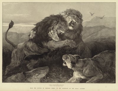 Så voldsomme som motstridende branner brenner kampen av Heywood Hardy