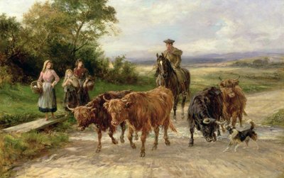 The Handsome Driver, 1904 av Heywood Hardy