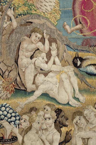 The Garden of Earthly Delights. ca. 1560 (teppe) av Hieronymus (after) Bosch