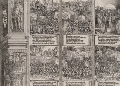 Ekteskapet til Filip den fagre med Joanna av Østerrike, Maximilian gjenfanger den okkuperte T..., 1515. av Hieronymus Andreae