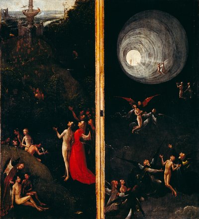 Oppstigning i Empyrean av Hieronymus Bosch
