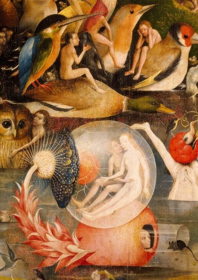 Hagen med jordiske gleder av Hieronymus Bosch