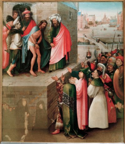 Presentasjonen av Kristus for folket av Hieronymus Bosch